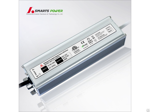 Ultra Thin Class 2 Constant Voltage Led Driver 12v 60w 5a