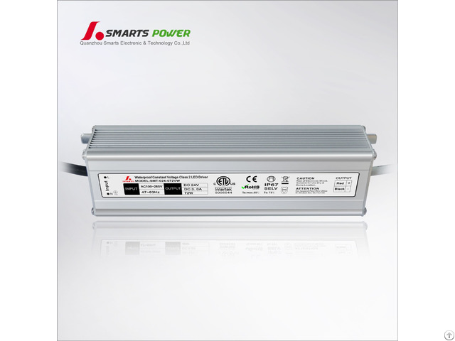 Constant Voltage Led Waterproof Power Supply 220v To 24v 3a