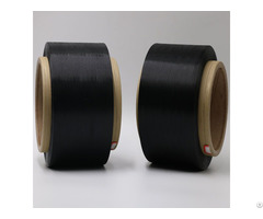 Carbon Conductive Polyester Fiber Filaments 20d 4f Trilobal Threeleaf Yarn Esd Fabric Xtaa239