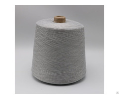 Ne32 1ply 20 Percent Stainless Steel Fiber Blended With 80 Percent Polyester Ring Spun Yarn Xtaa24