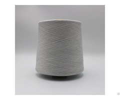 Ne36 1ply 10 Percent Stainless Steel Fiber Blend With 90 Percent Polyester For Knitting Touchscree