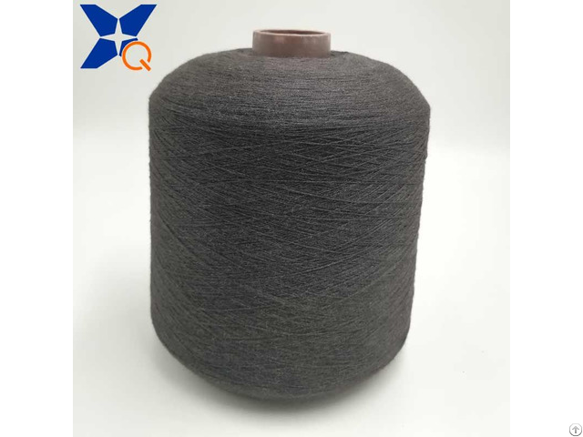 20 Percent Stainless Steel Staple Fiber Blended With 80 Percent Microfiber Polyester Conductive Ya