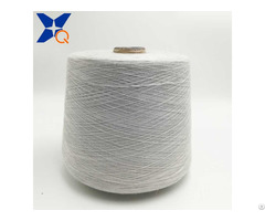 Nm26 2plies 15 Percent Stainless Steel Staple Fiber Blended With 85 Percent Bulky Acrylic Conducti