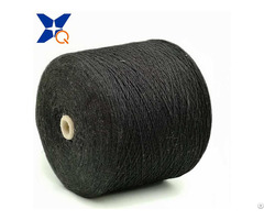 Nm13 1ply 30 Percent Carbon Inside Fiber Blended 70 Percent Black Bulky Acrylic Woolen Spinning Xt