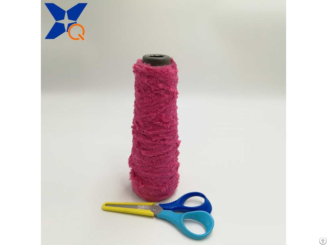 Nm13 Microfiber Half Fancy Yarns Could Not Pass Needle Detector Conductive Touchsreen Xt11018