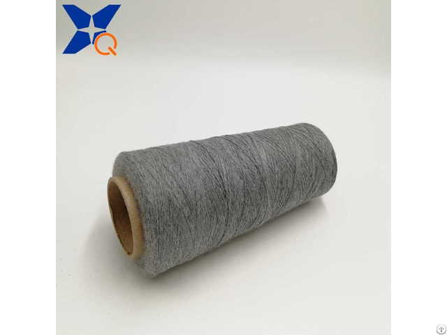 Nm23 2plies 65 Percent Cashmere Wool 15 Percent Nylon 20 Percent Carbon Inside Fiber Worsted Spun