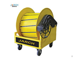 Hand Wheel Pre Conditioned Air Pca Hose Reel With Cart