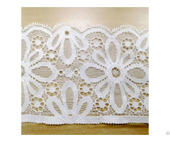 French Wedding 3d Flower Crochet Border Lace Trim Embroidery