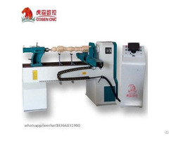 Single Spindle Double Cutters Variable Speed Wood Lathe