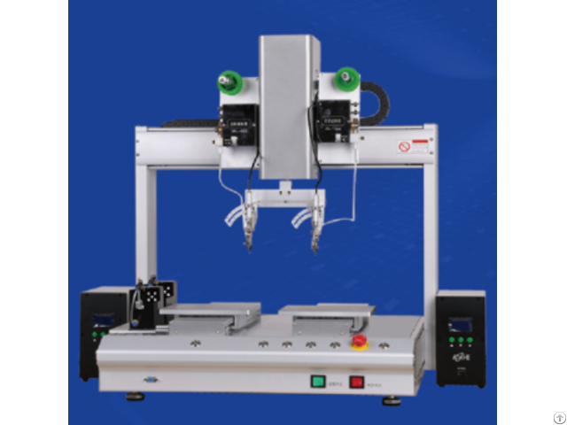 Xhl H8331r 8 Axis Desktop High Efficiency Automatic Soldering Machine