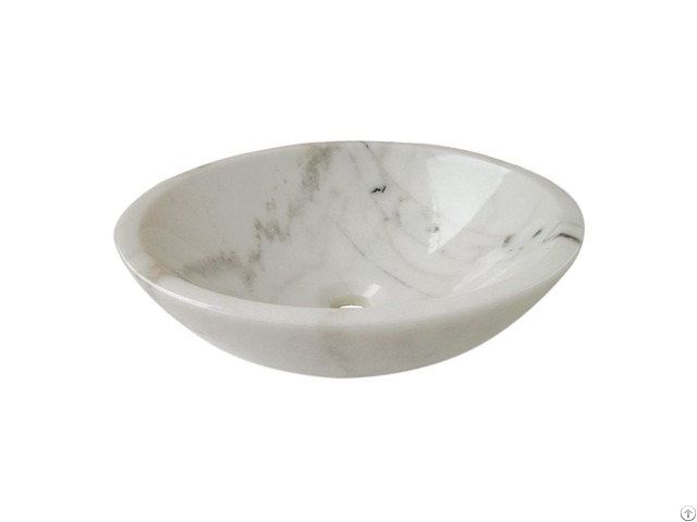 White Marble Bathroom Sink