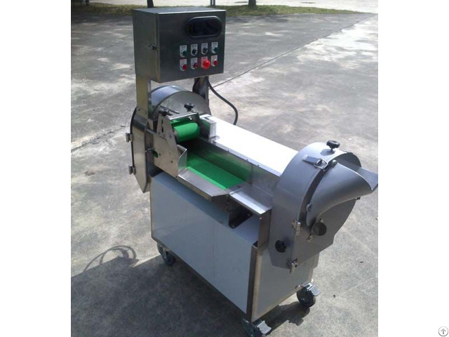 Multi Functional Cutting Machine For Making Vegetable Cubes And Slices