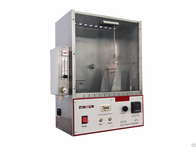 Automatic Textile 45 Degree Flammability Tester