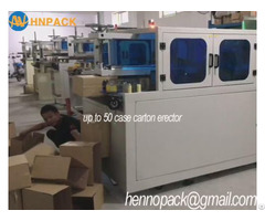 Hennopack Mpk 30k High Speed Case Erector Machinr