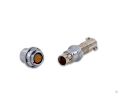 Push Pull Self Latching F Series 19pin Metal Plug And Socket Connectors