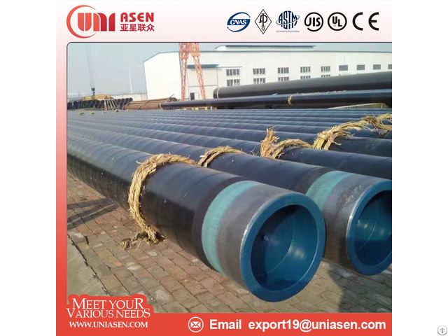 3pe Coated Erw Steel Line Pipe