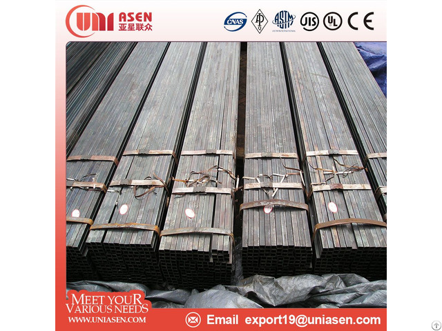 Black Annealed Square Steel Pipe Rectangular Round