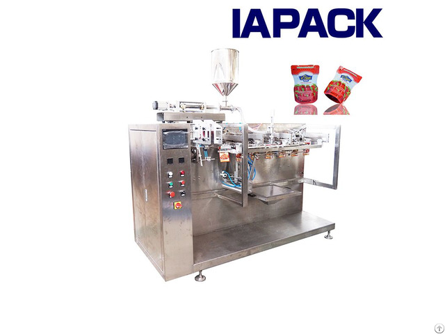 Tomato Paste Premade Stand Up Pouch Packaging Machine