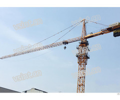 Tower Crane Qtz63 Tc5013 Mc85 Type Topkit Hammer Head 5t 50m Jib Length Used In Dubai