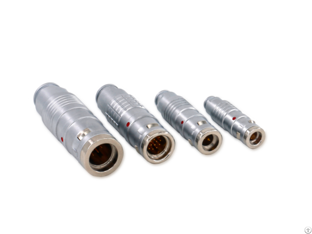 Push Pull Self Latching K Series Different Sizes Of Metal Watertight Plugs Connectors