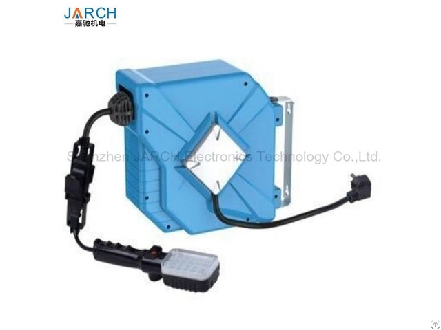 Jarch Automatic Retractable Mini Plastic Lighting Cable Reel