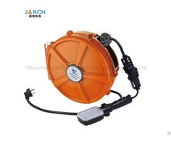 Constant Spring Return Retractable 1 12cores Signal Extension Cord Cable Reel Drum For Equipments