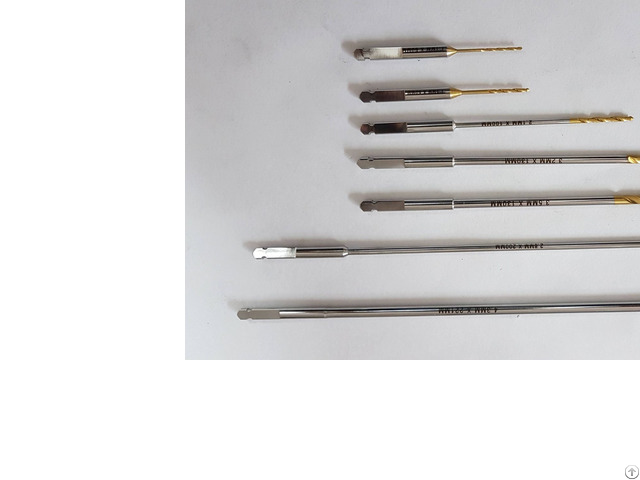 Drill Bit Titanium Nitrate Coated Orthopedic Instrument