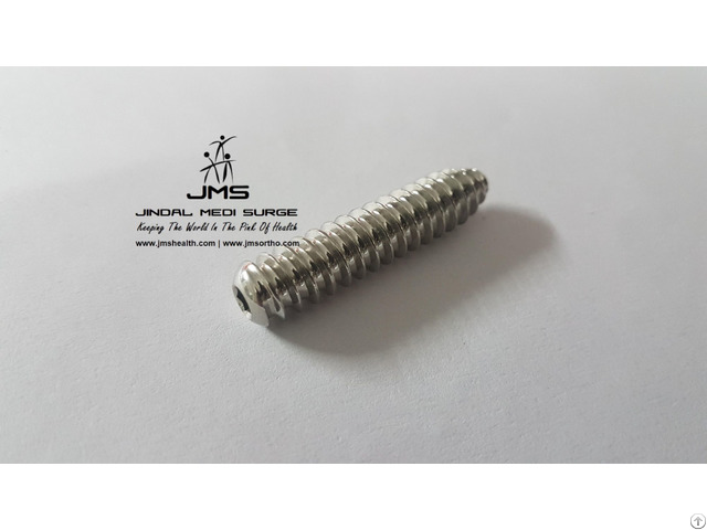 Interference Acl Screw 316l Without Head Orthopedic Implant