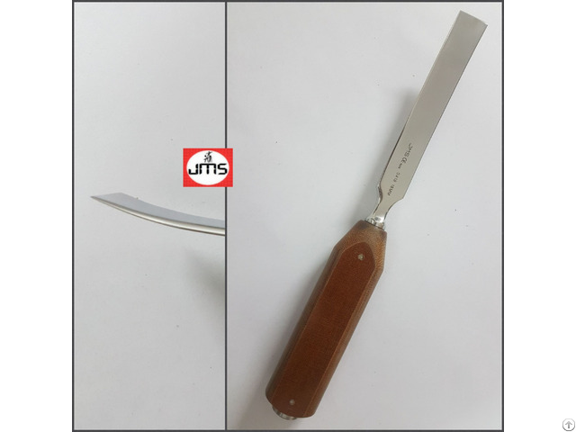 Osteotome With Fiber Handle Curved Orthopedic Instrument