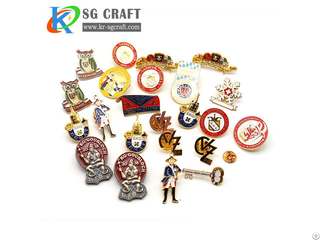 We Make High Quality And Cheap Pin Brooch Badges