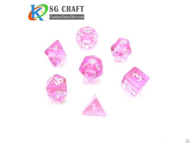 Customized Platice Dice