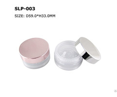 Loose Powder Compact Empty Face Plastic Cosmetic Packaging