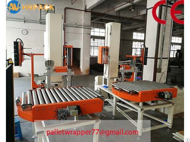 Ms303 Conveyorized Pallet Stretch Wrapper Machine