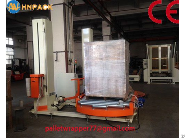 Ms303 Online Fully Automatic Pallet Stretch Film Wrapper Machine