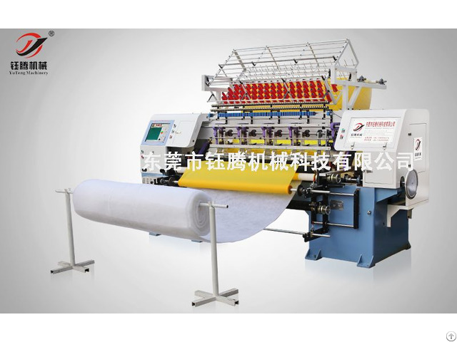 Computerized Shuttle Multi Needle Quilting Machine Ygb64 2 3