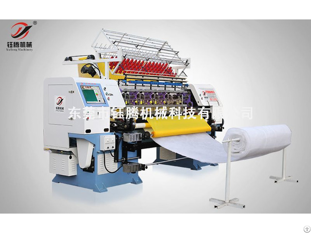 64 Inch High Speed Computerized Lock Stitch Multi Needle Quilting Machine