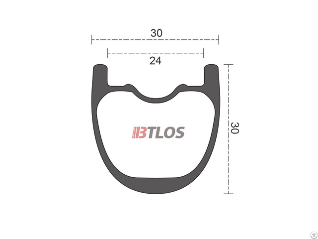 Btlos M I24 Xc Am 24mm Inner Width Carbon Rims