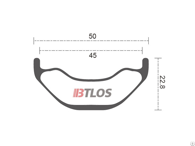 Btlos M I45 Light Plus 50mm Wide Bike Rims