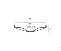 Btlos Fs65 Premium 65mm Wide 26 Inch Fat Bike Single Wall Carbon Rims