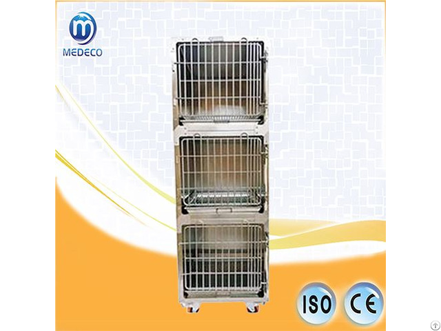 Veterinary Devices Pet Products Stainless Cat Cage Men11a