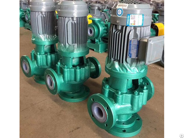 Gdf Vertical Fluorine Plastic Liner Centrifugal Pump