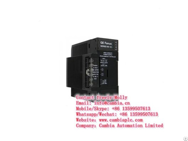 Ge Fanuc	Ic695chs007