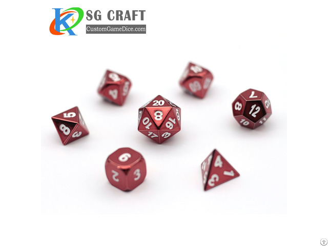 Regular Metal Dice Set