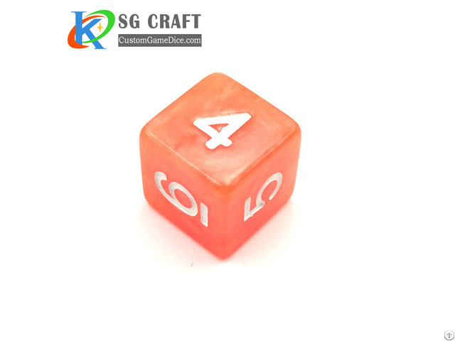 Plastic Game Dice