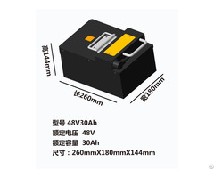 60v 30ah Liion Battery For Moped Electric Motorcycle Tricycles