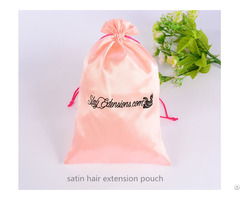 Satin Hair Extension Bag