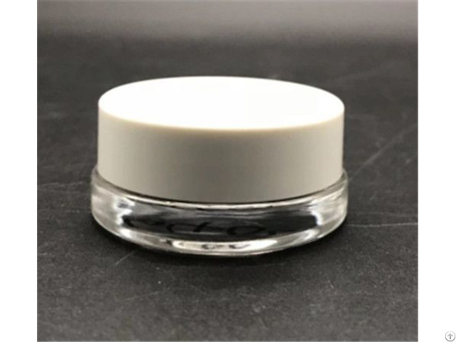 High Quality Best Selling Cosmetic Round Jar Screw Neck Press Glass Bottle 6g Wholesale