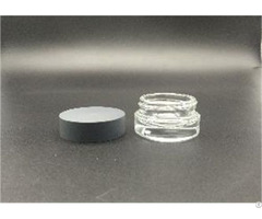China Low Price Cosmetic Round Jar Screw Neck Press Glass Bottle 10g Supplier