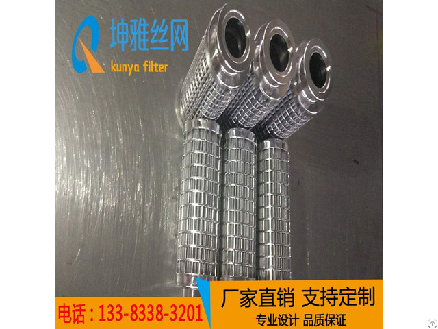 Used In Filtration Water Treatment Standard 316l Stainless Steel Pleated