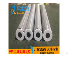 Stainless Steel Pleated Filter Elements Sintered Metal Tubes